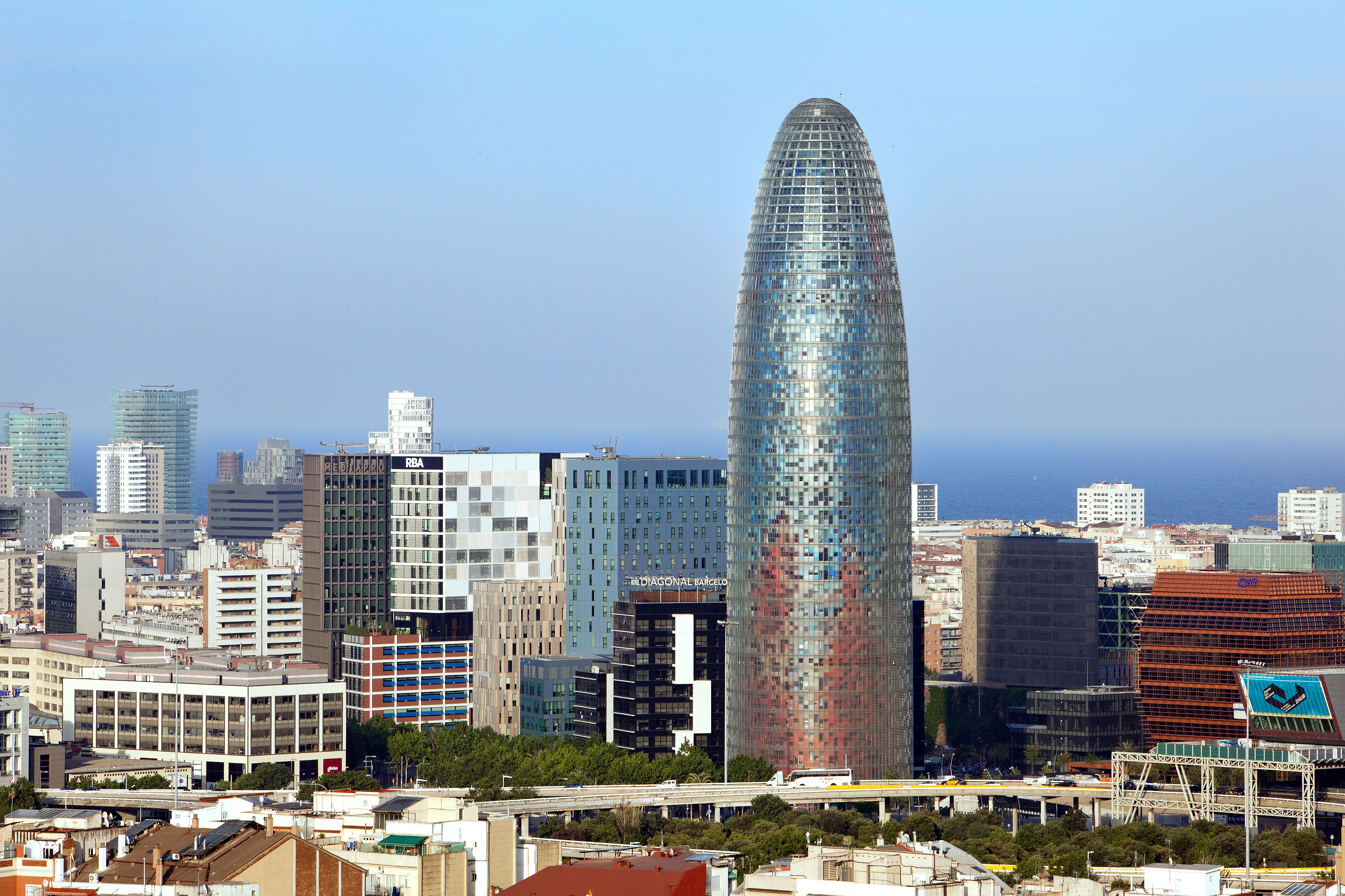 Business district barcelona