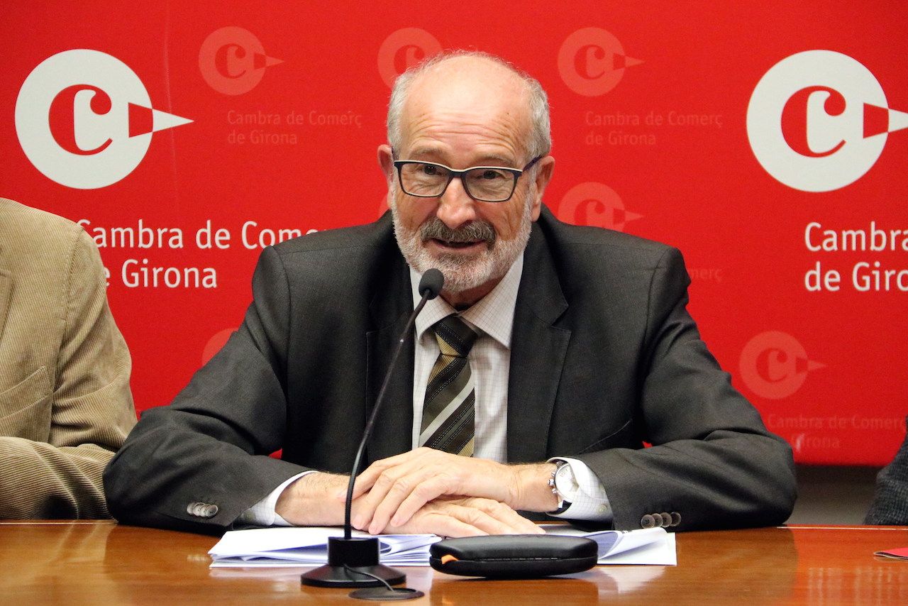 El president de la Cambra de Girona, Domènec Espadalé