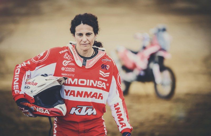 Rosa Romero, pilot del 'rally' Dakar. HIMOINSA Racing Team