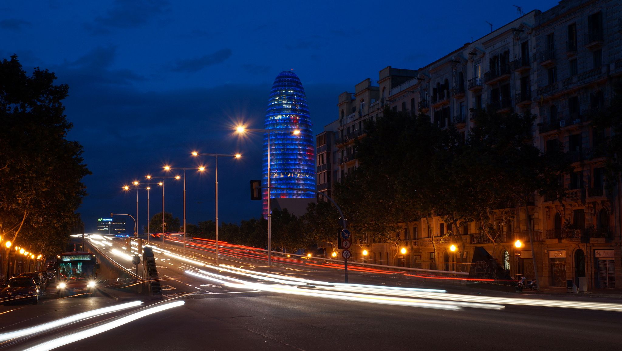 La Torre Agbar és un dels edificis més emblemàtics 