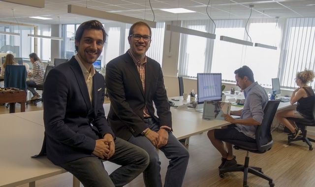 Aleix Fajardo and Xavier Trallero, the founders of Airning | Ceded