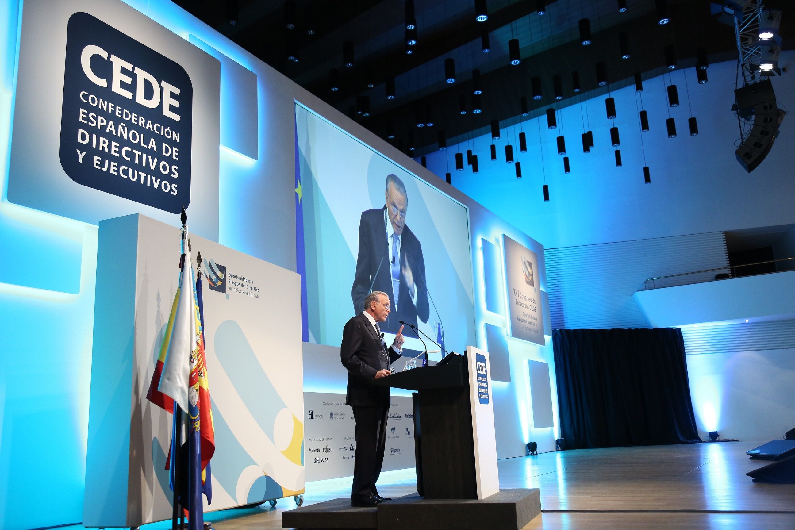 Isidre Fainè en la 16a edició del Congrés de Directius | Cedida 