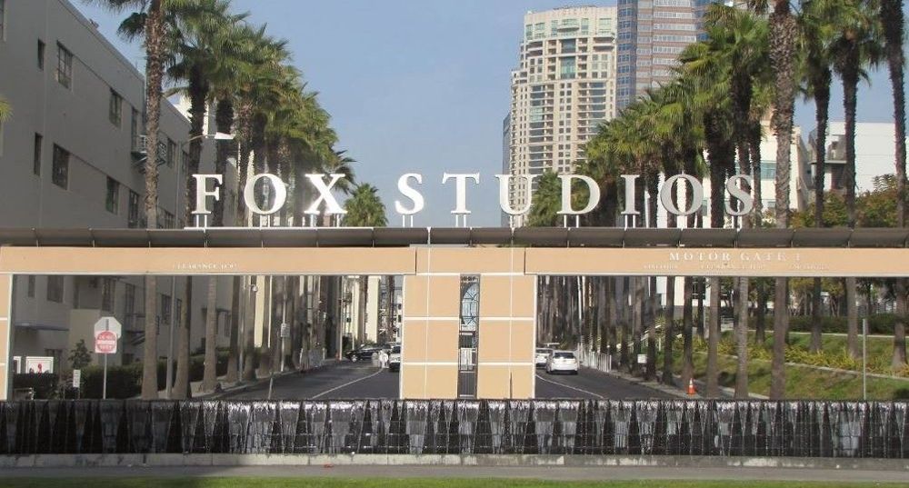 Entrada als estudis cinematogràfics de la Fox