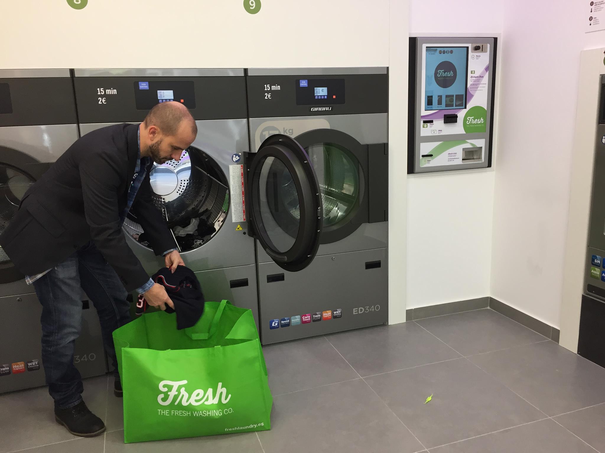 Una de les bugaderies de Fresh Laundry