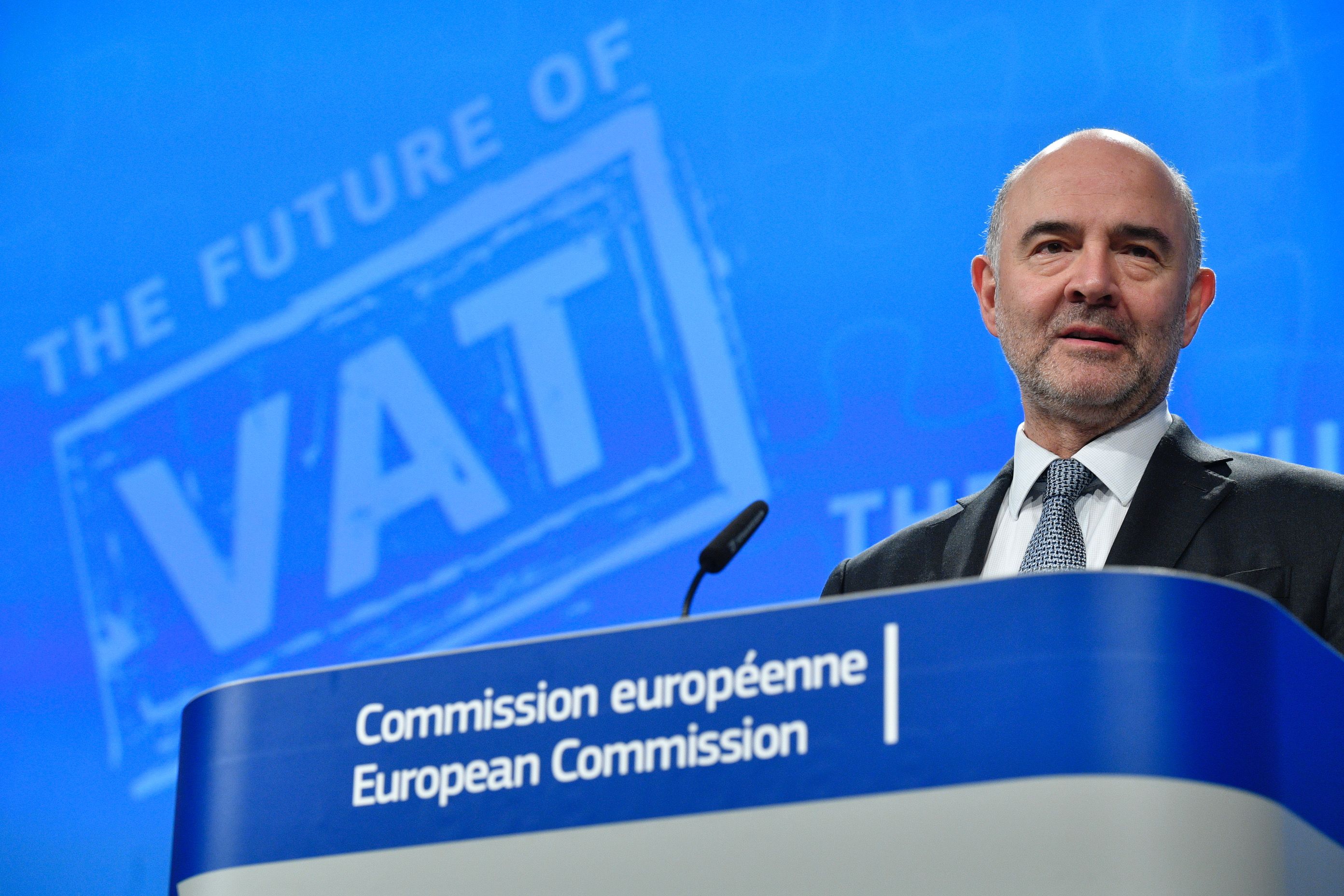 El comissari d'Afers Econòmics, Pierre Moscovici | ACN