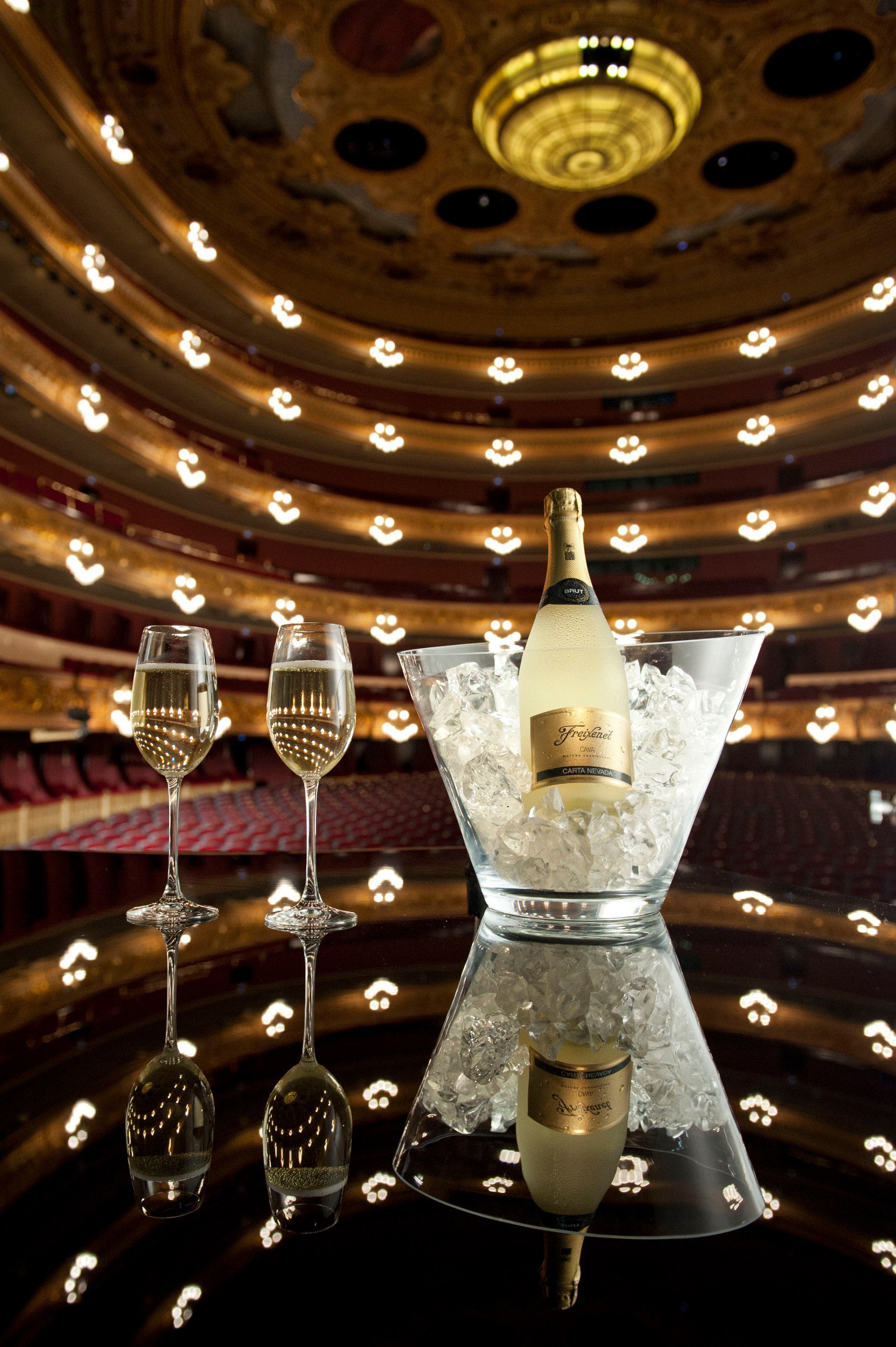 Freixenet, en la celebració del centenari al Liceu