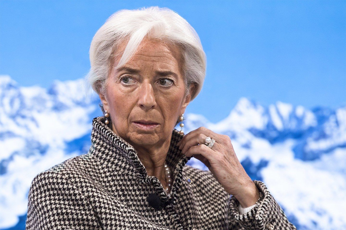 Christine Lagarde a Davos