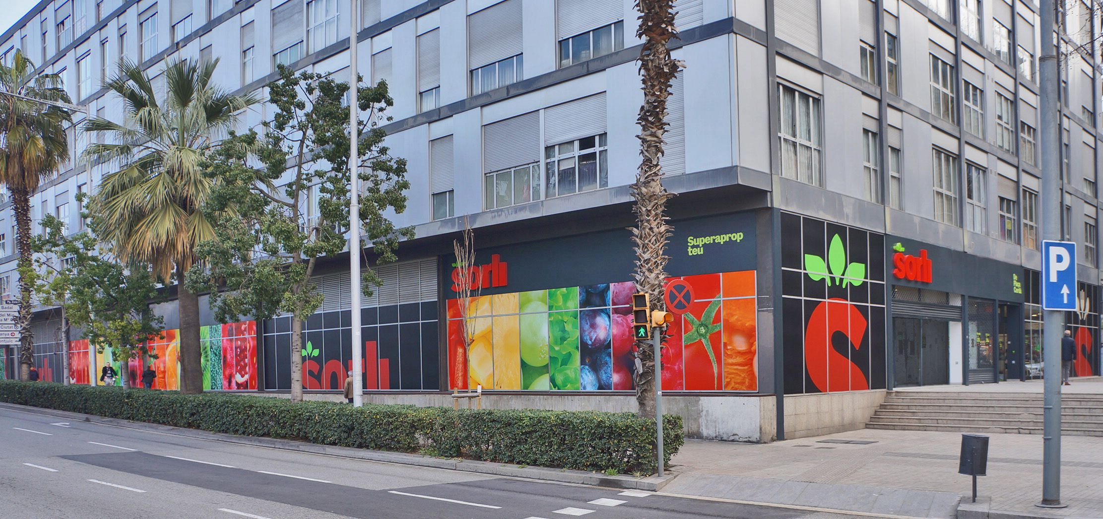 El supermercat Sorli de la Plaça Cerdà | Cedida