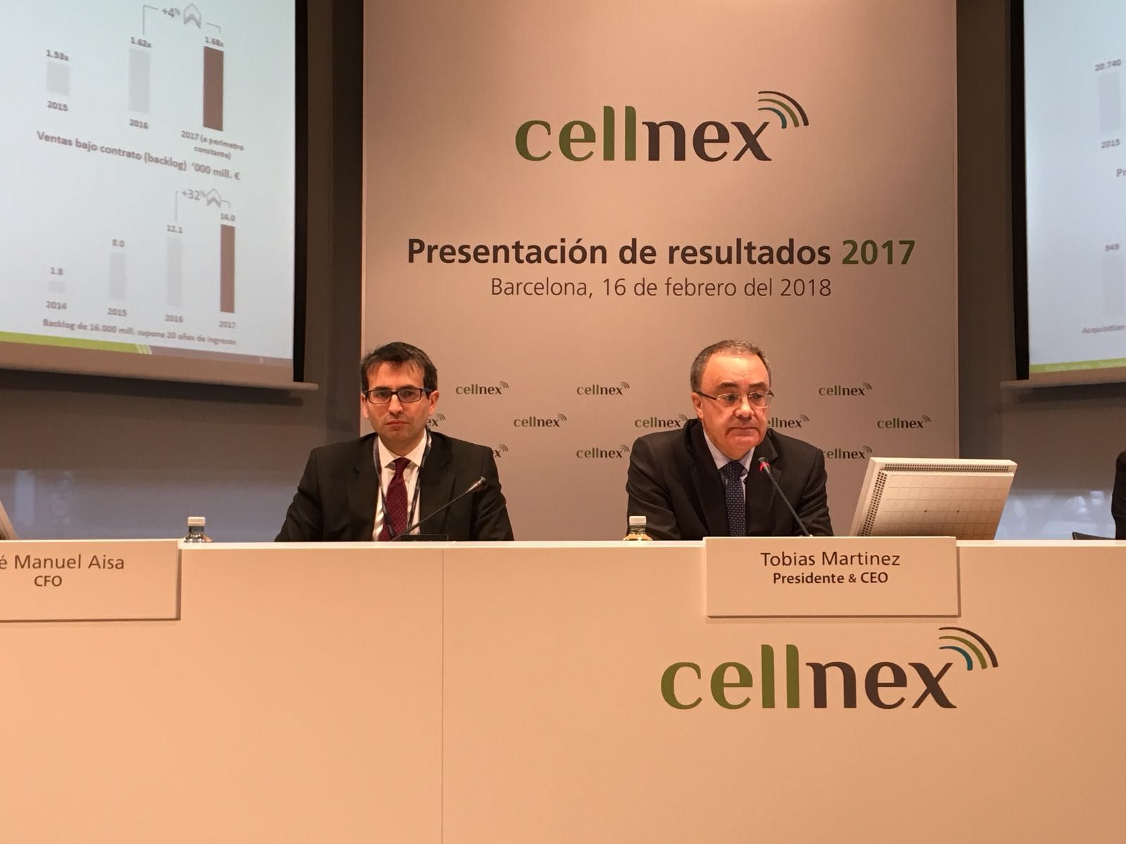 Presentació de resultats de Cellnex, aquest divendres | VC