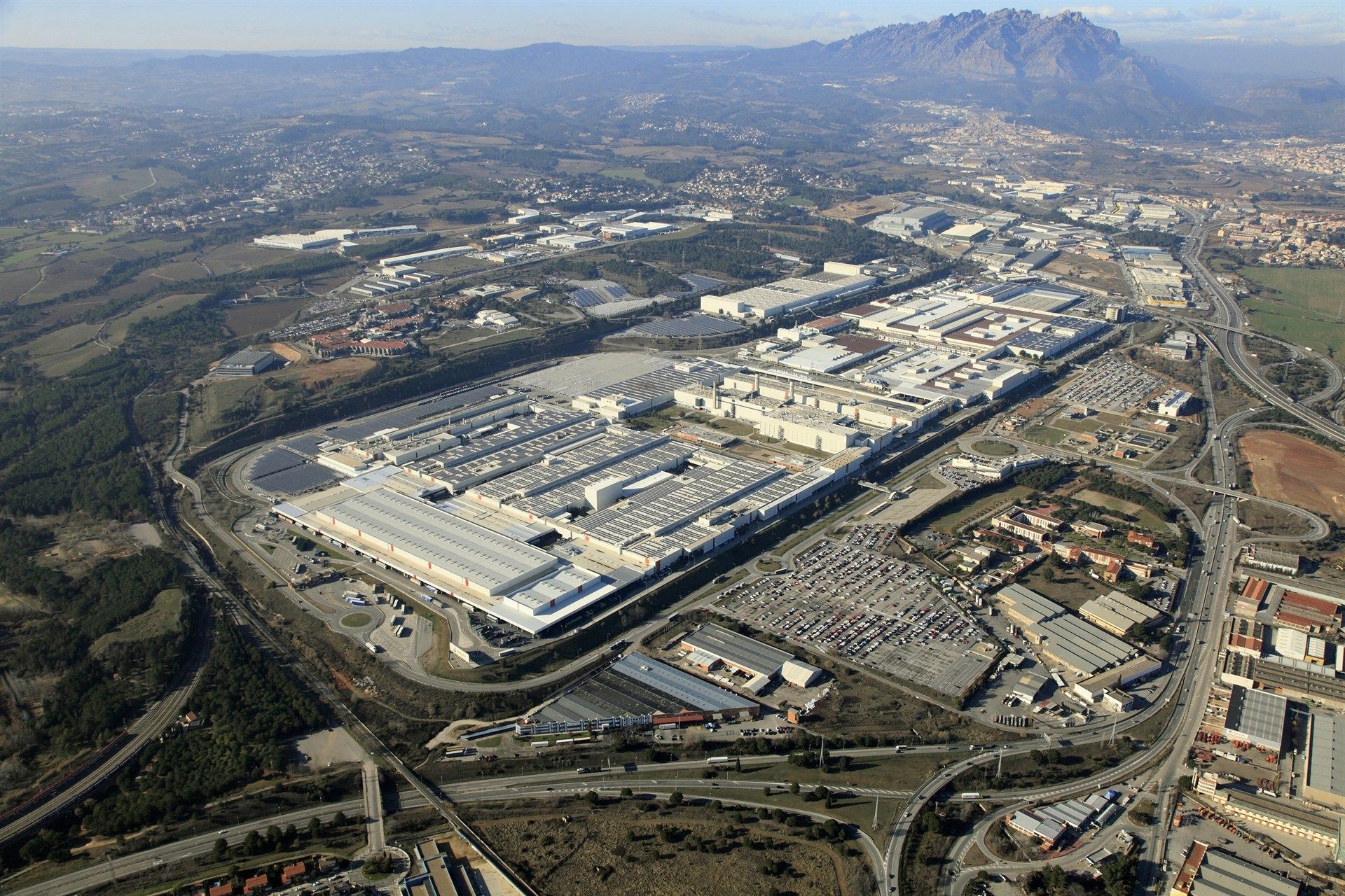 La fàbrica de Seat a Martorell