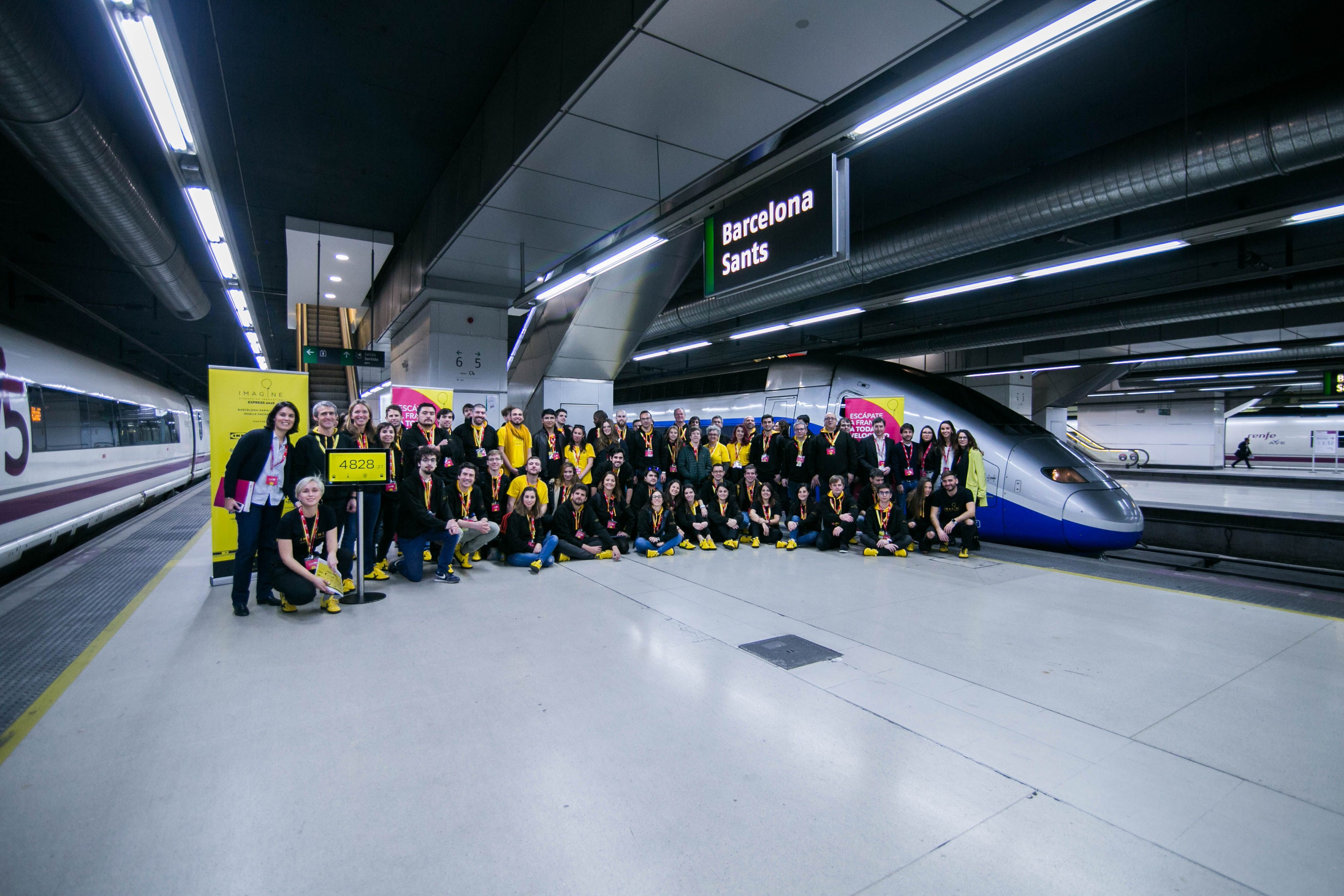 Sortida de l'Imagine Express 2018 amb Renfe SNCF des de Sants | Berta Vicente (Imagine Express)