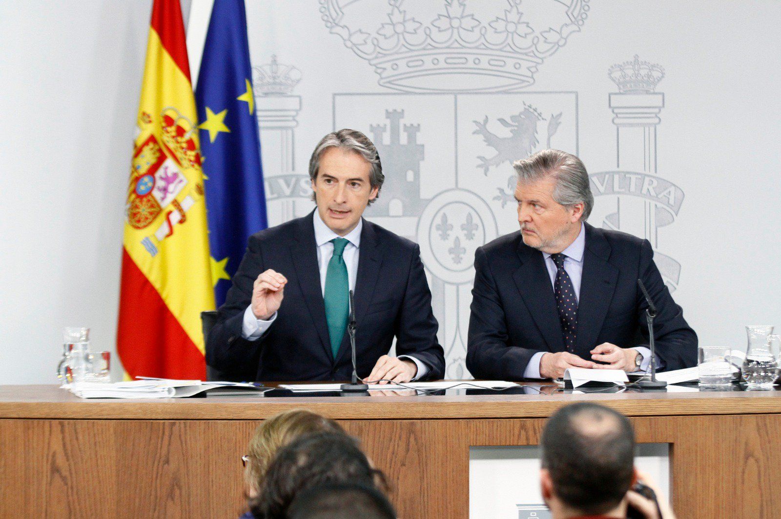 El ministre de Foment, Íñigo de la Serna, presentant el Pla d'Habitatge