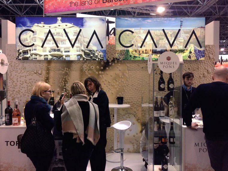 L'estand de l'Institut del Cava a Prowein