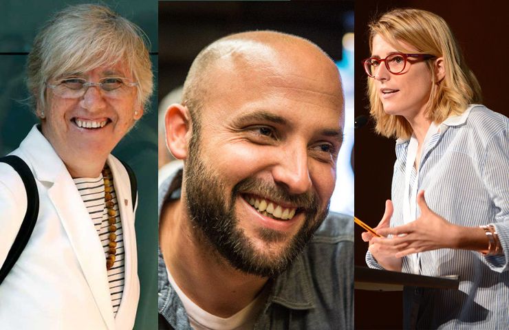 Clara Ponsatí, Jordi Graupera i Elsa Artadi, els doctors del procés