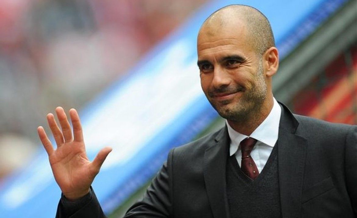 El entrenador de fútbol Pep Guardiola