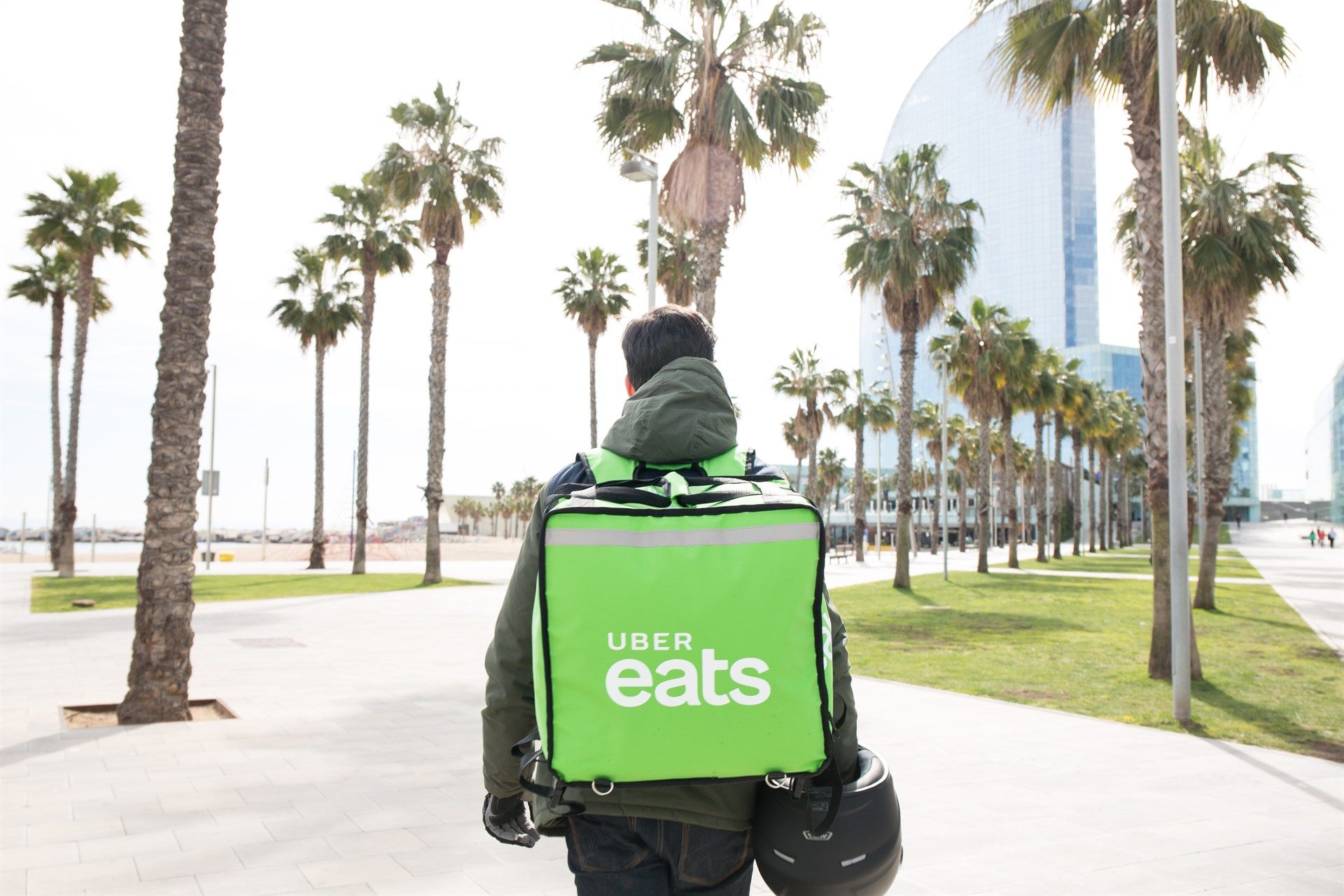 Un repartidor d'Uber Eats | EP