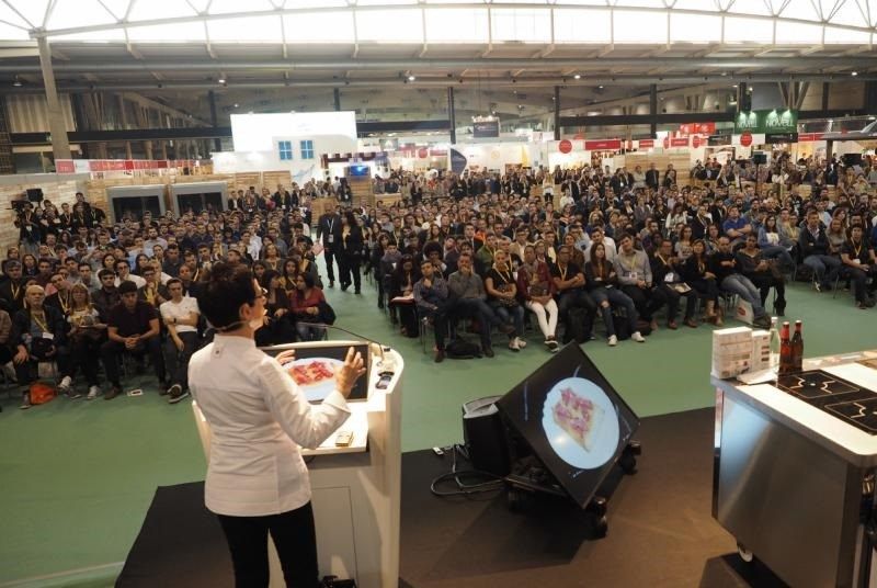 Imatge de Carme Ruscalleda en un Fòrum Gastronòmic