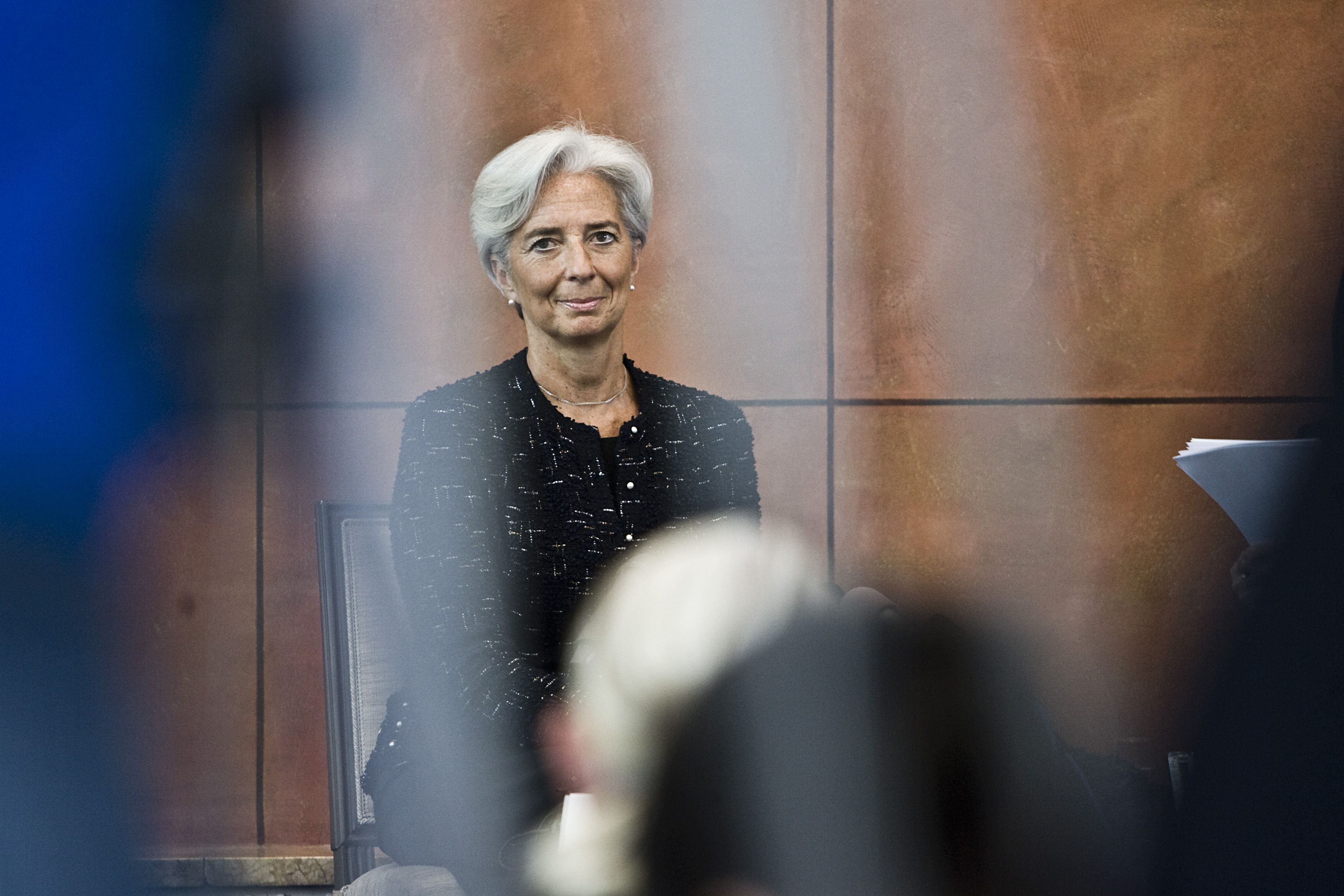 Christine Lagarde és la líder de l'FMI