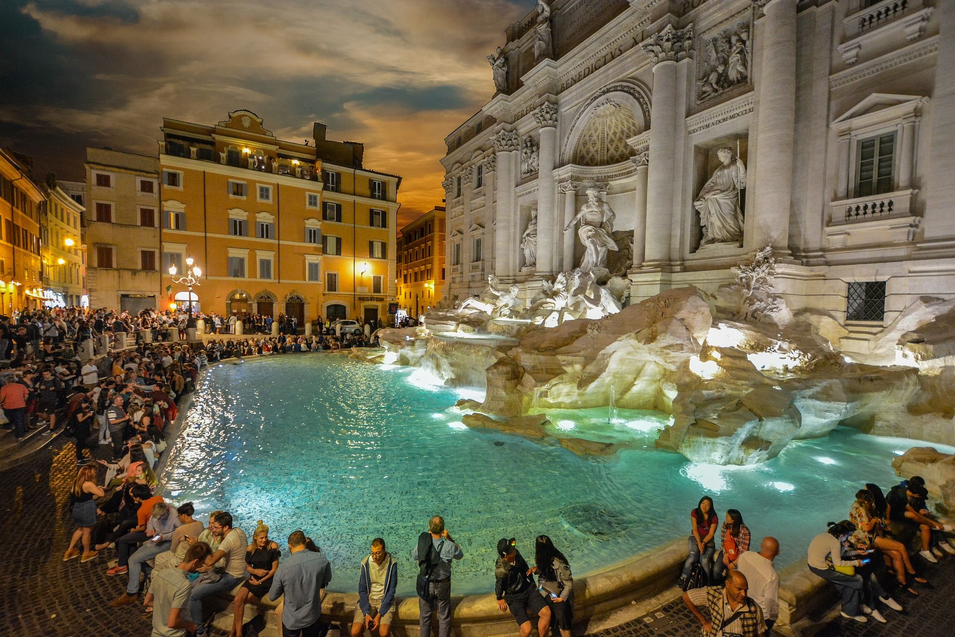 La Fontana di Trevi a Roma | Pixbay