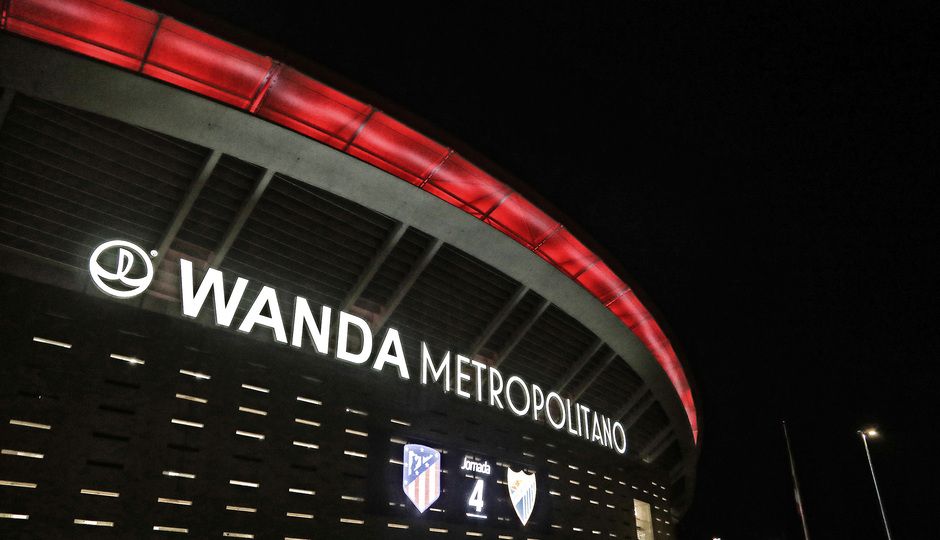 L'estadi de l'Atletic de Madrid, el Wanda Metropolitano