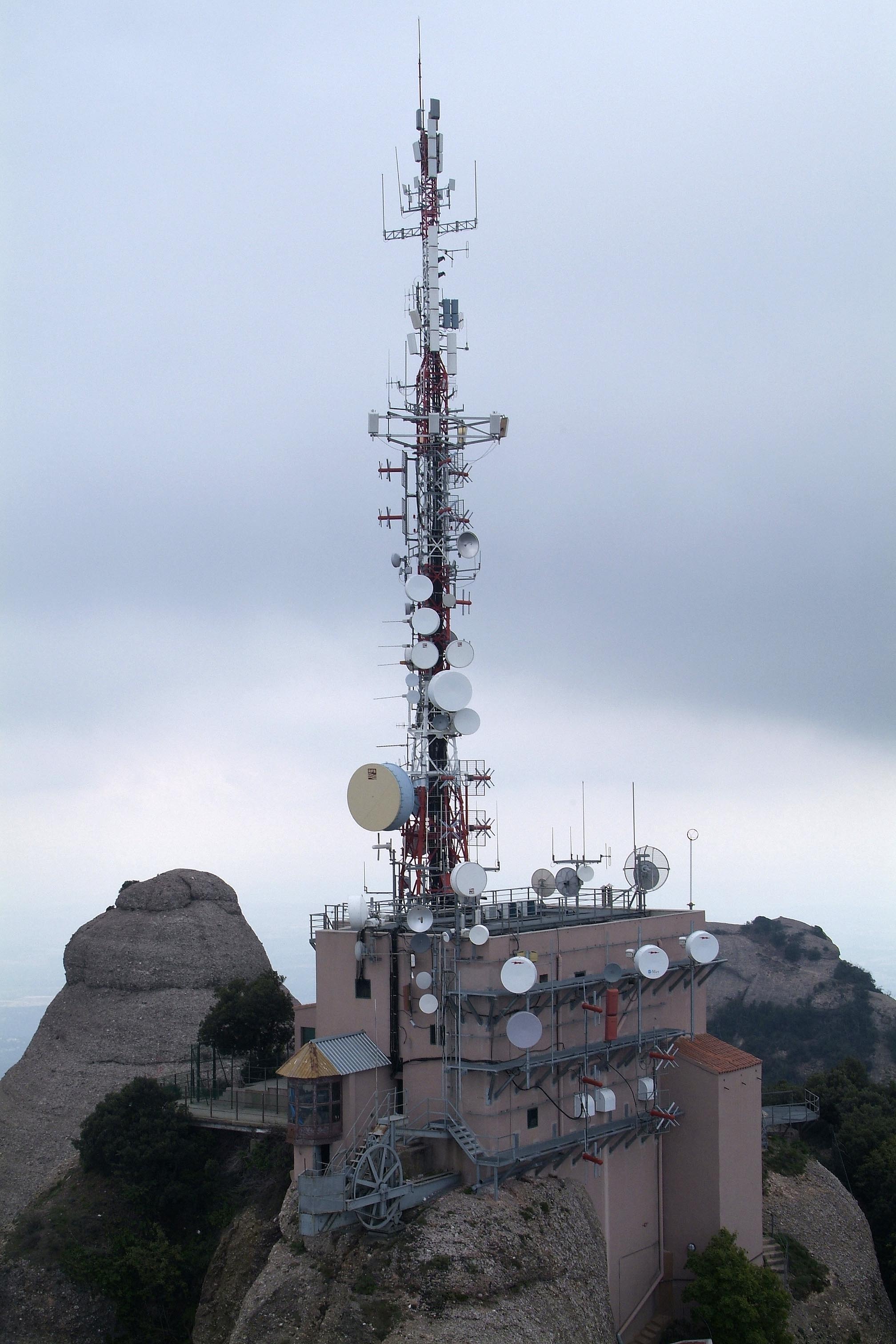 El centre de Cellnex de Montserrat