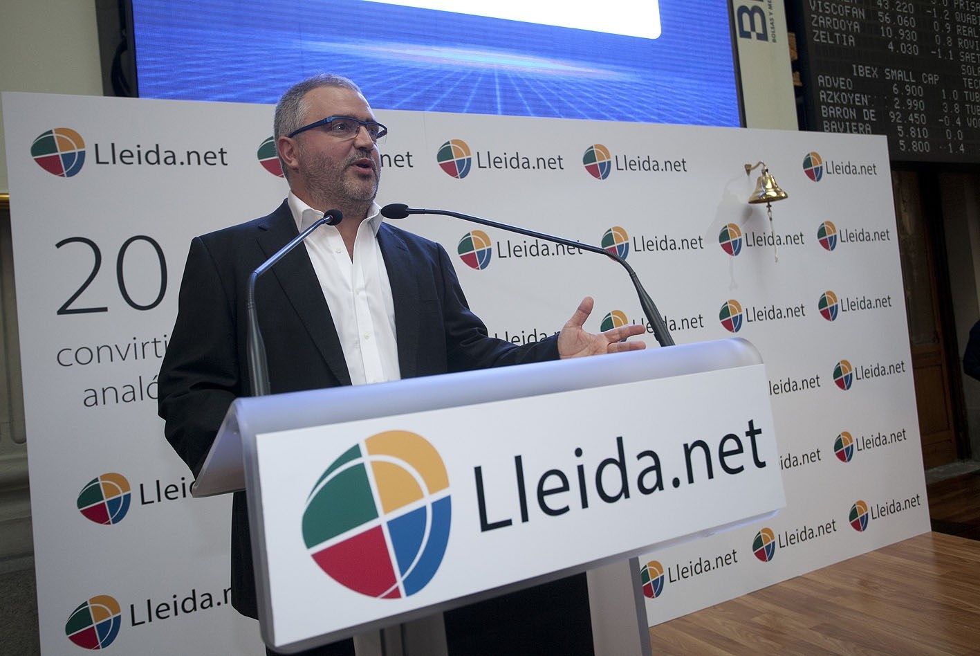 El fundador de Lleida.net Sisco Sapena