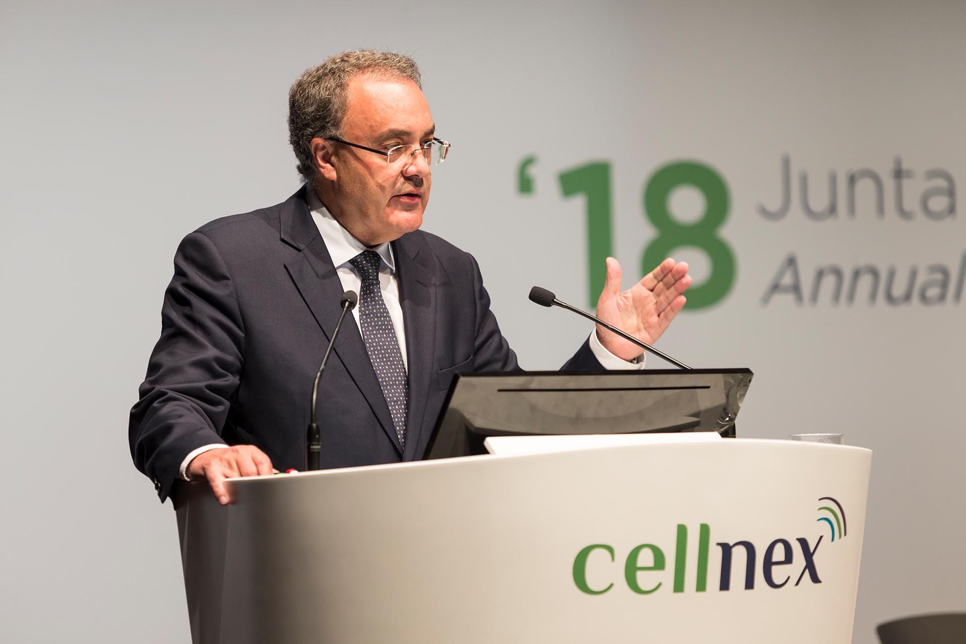 El CEO de Cellnex, Tobías Martínez