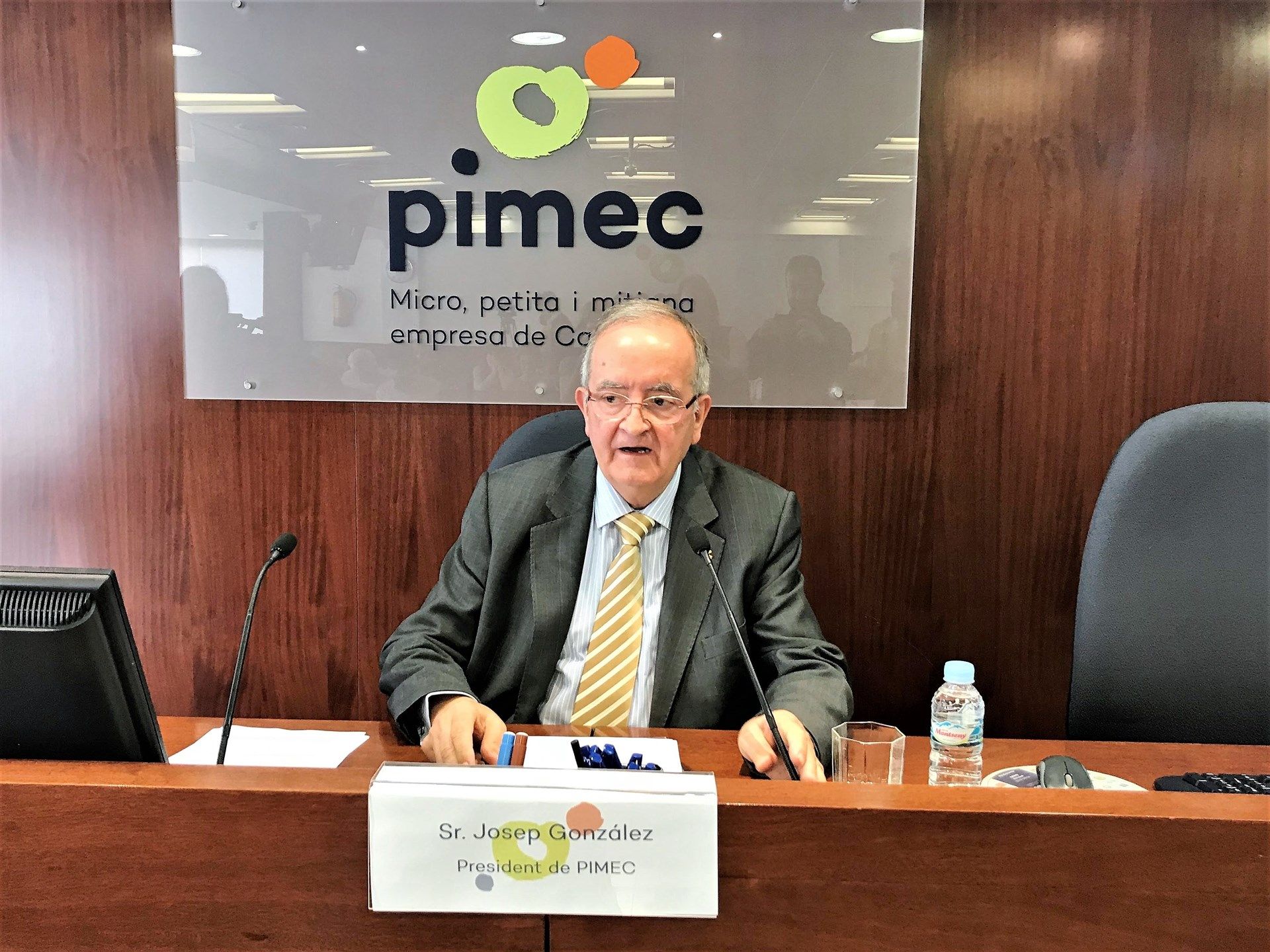 Josep González, president de Pimec | EP