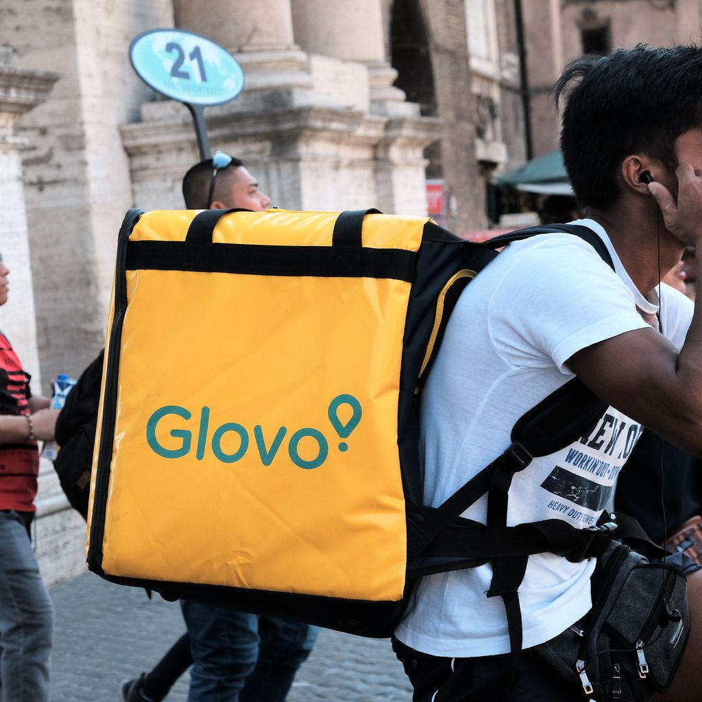 Un repartidor de Glovo | iStock