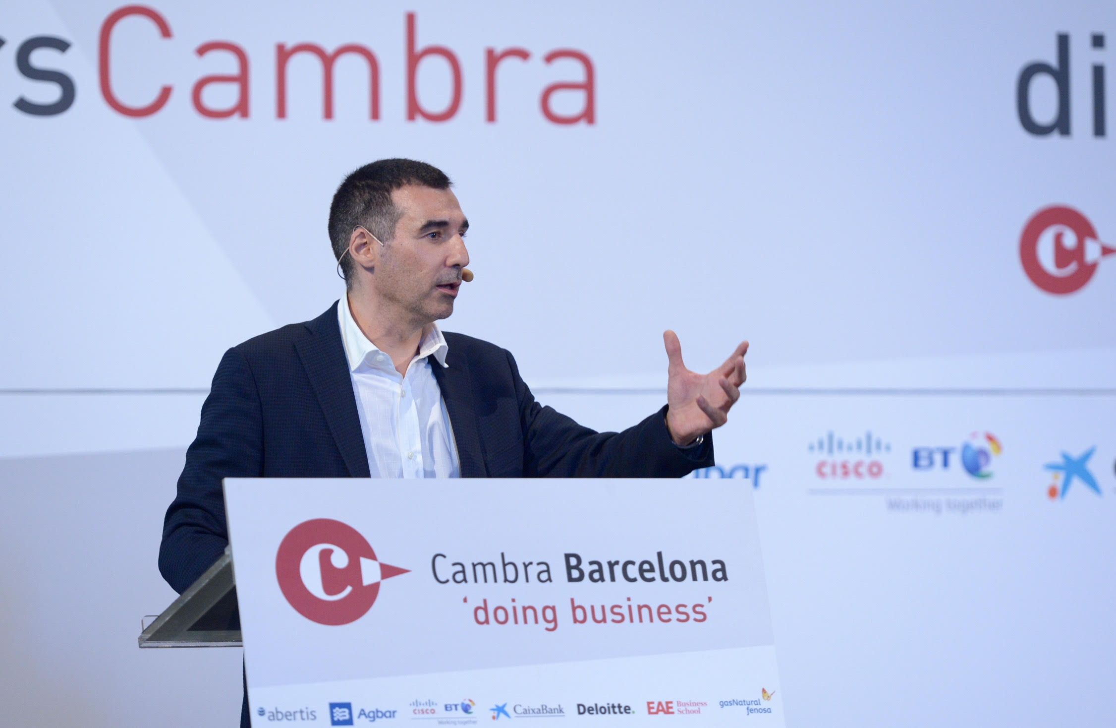 Miguel Vicente és el president de Barcelona Tech City. | Cambra de Comerç de Barcelona