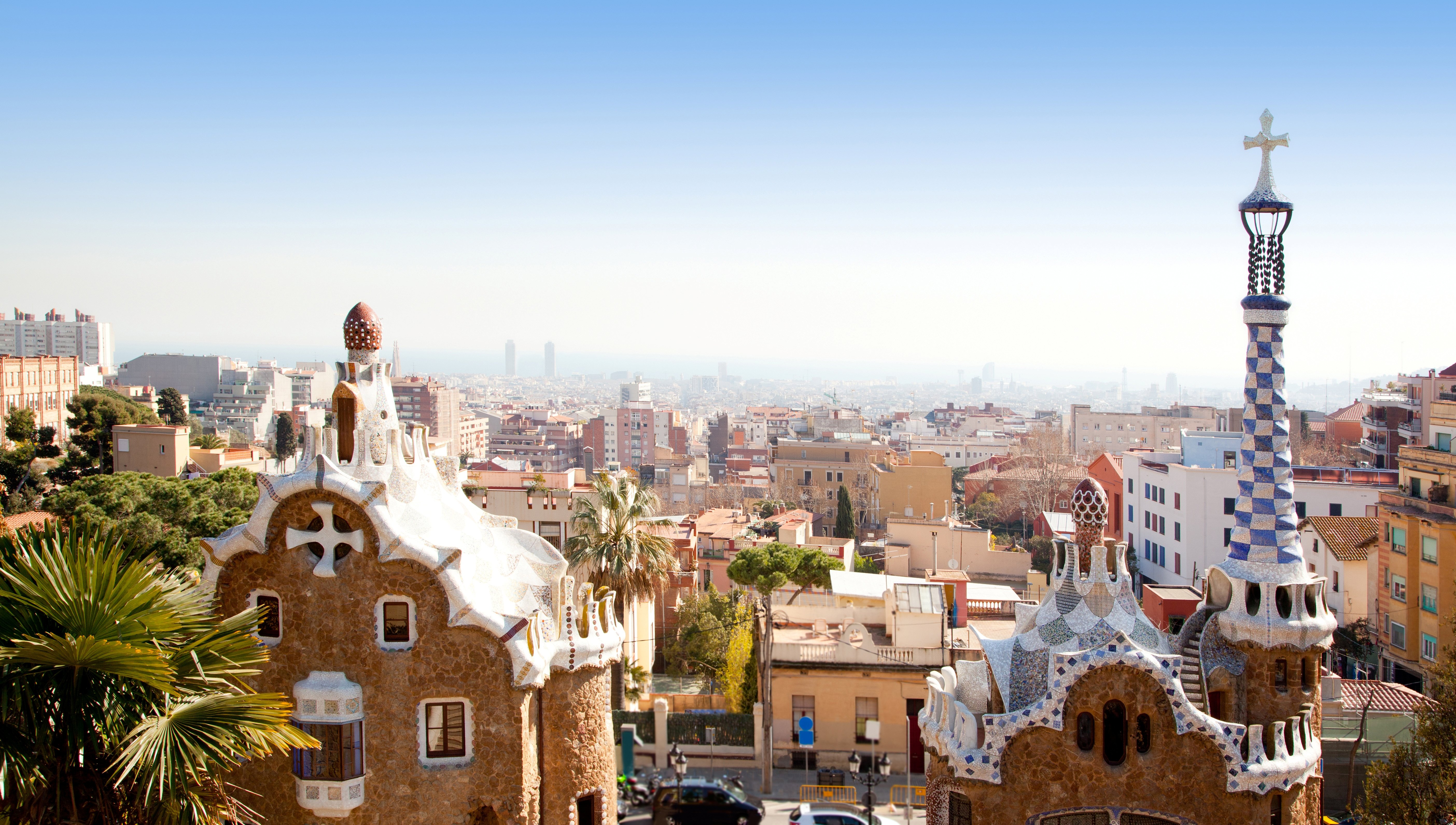 El Parc Güell, una de les principals obres de Gaudí a Barcelona