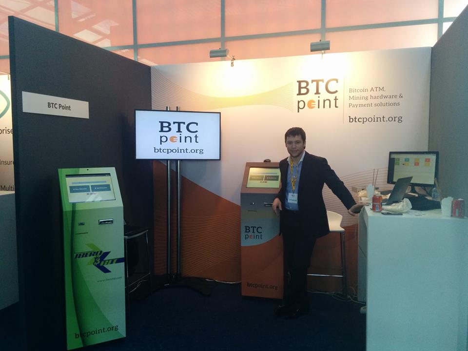 BTCPoint a la fira Bitcoin2014 d'Amsterdam