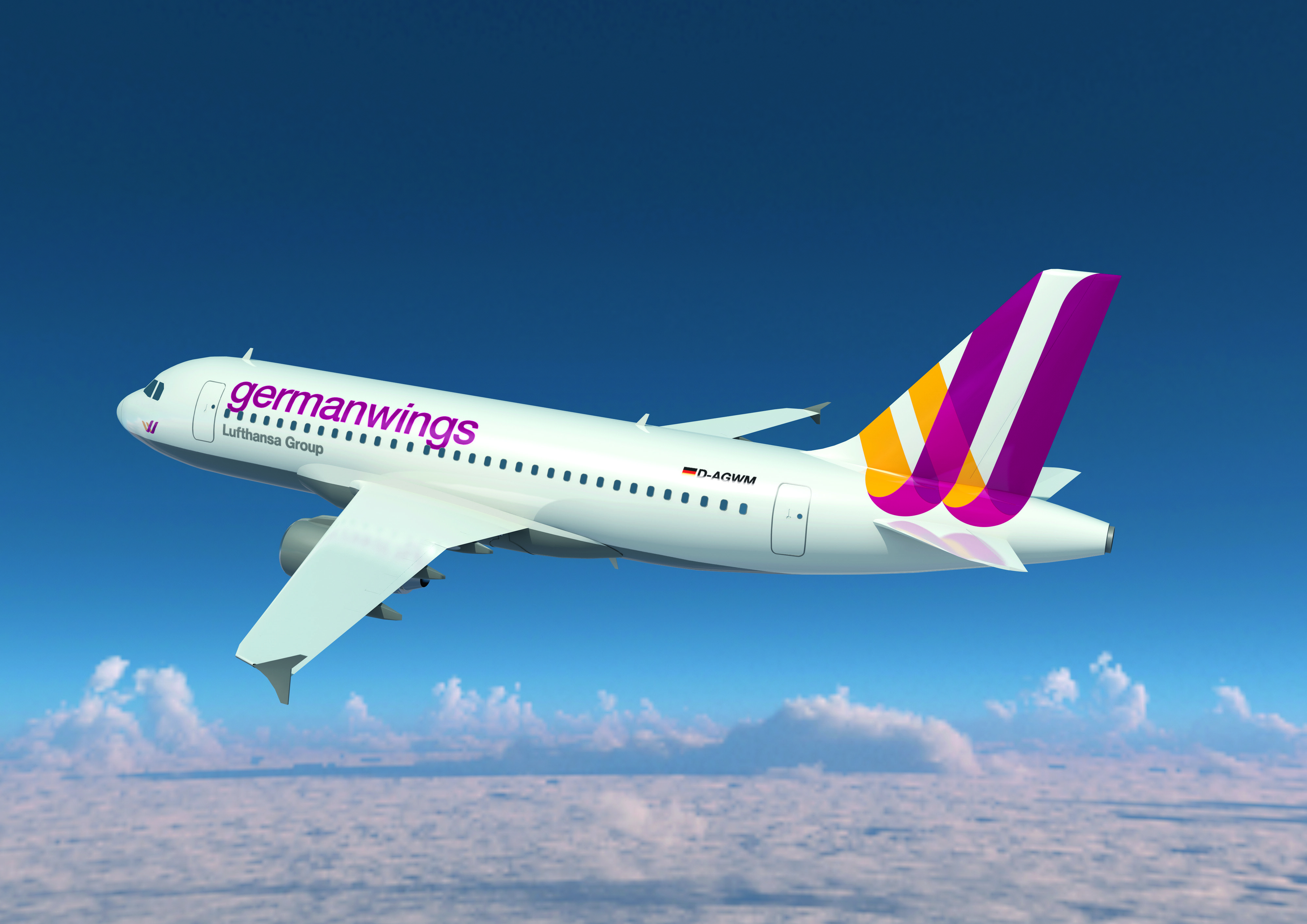 El 2014, Germanwings va transportar 1,9 milions de passatgers a Espanya