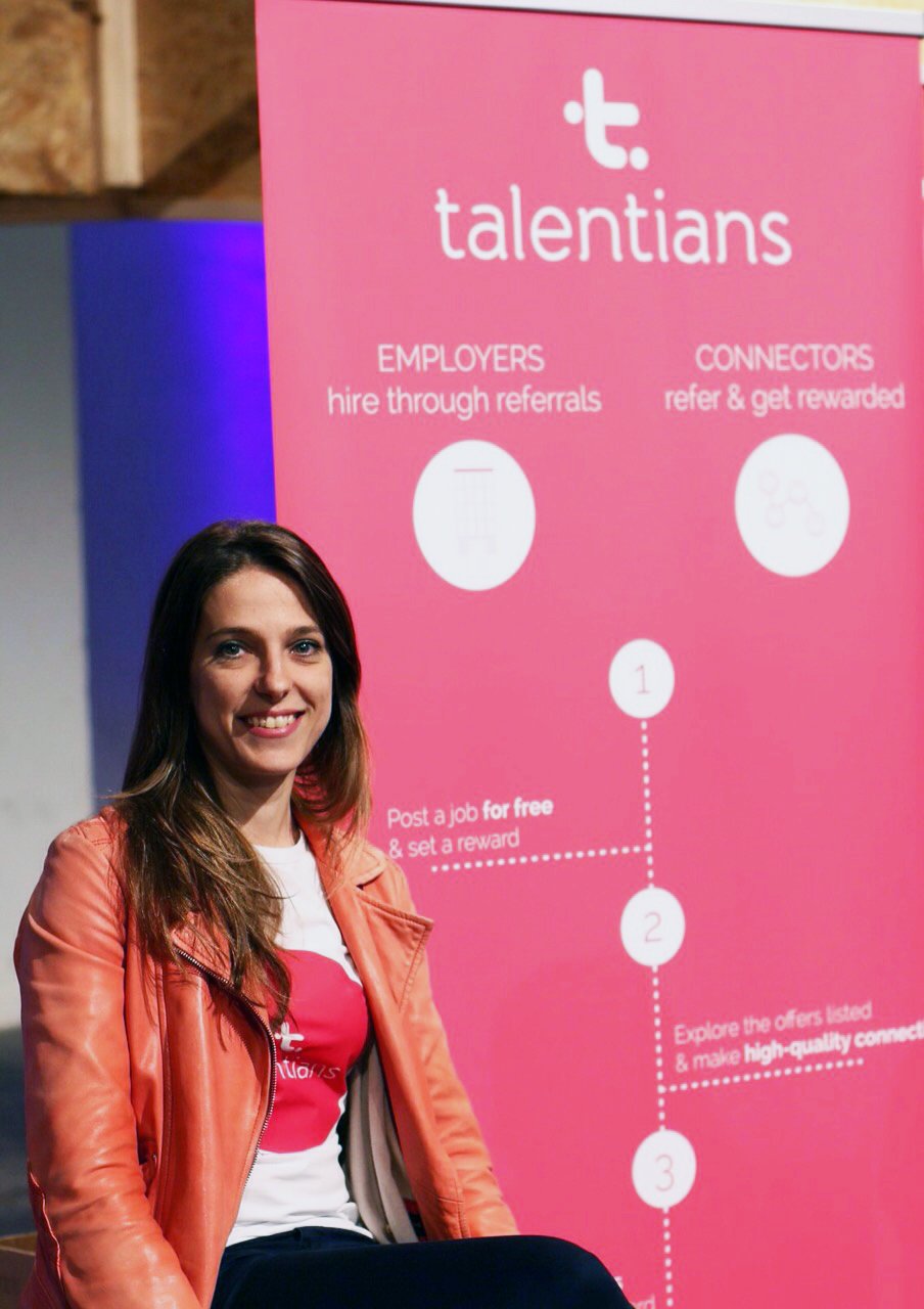 Gina Vidal, CEO de la primera xarxa col·laborativa per captar talent via recomanacions