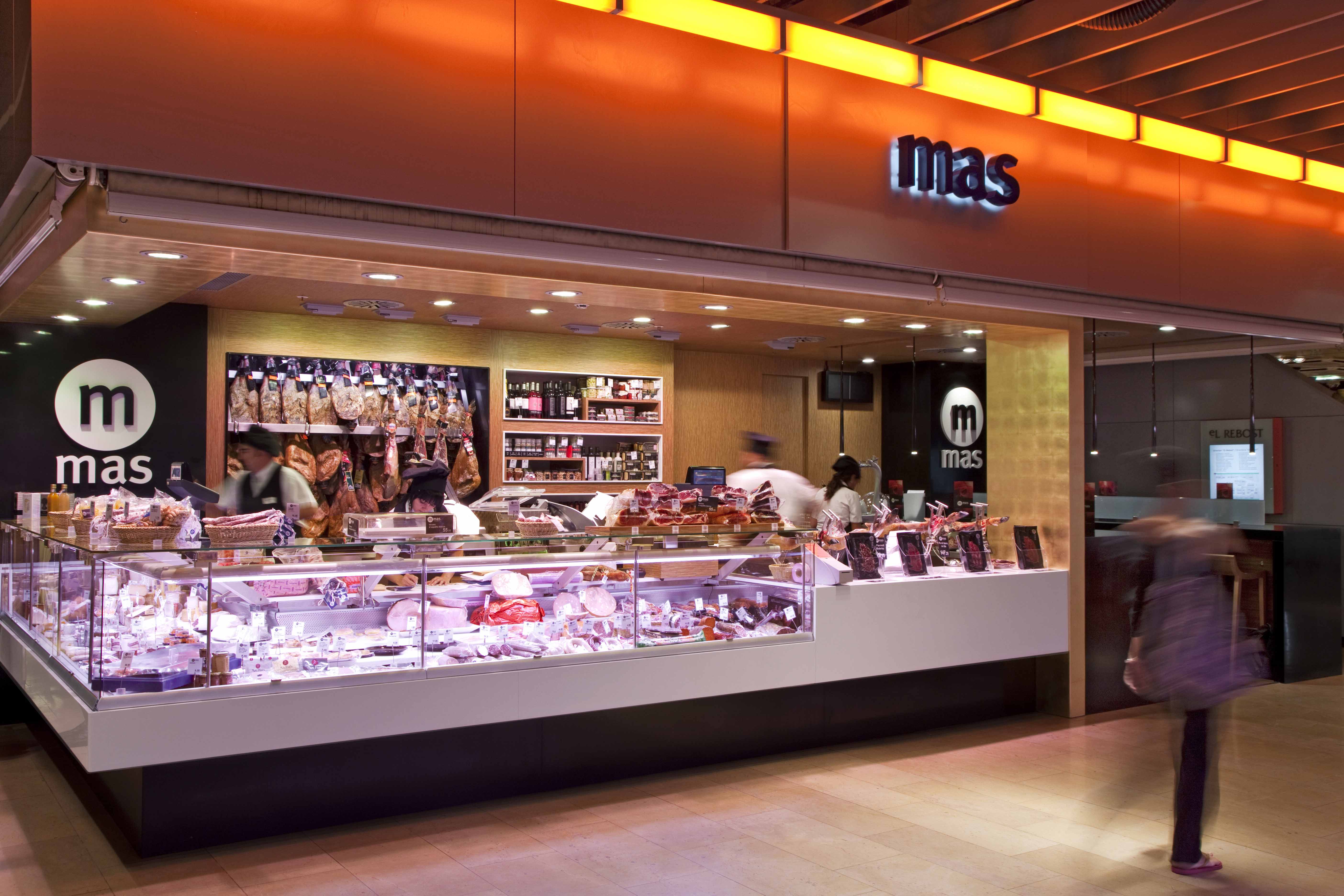 Mas Gourmet té 15 establiments, dels quals dos estan a Madrid i la resta a Barcelona