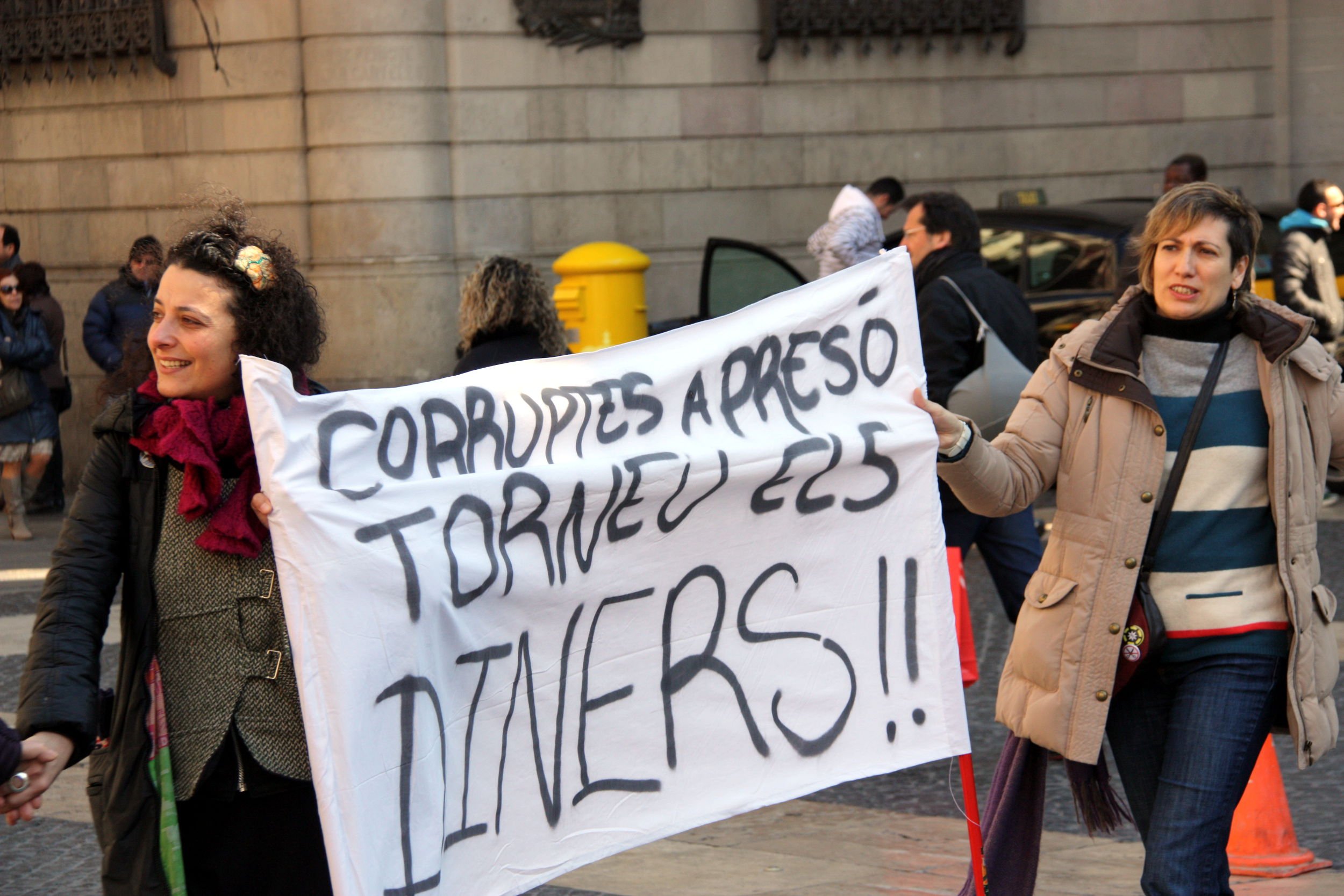 Les manifestacions en contra de la corrupció han proliferat amb la crisi