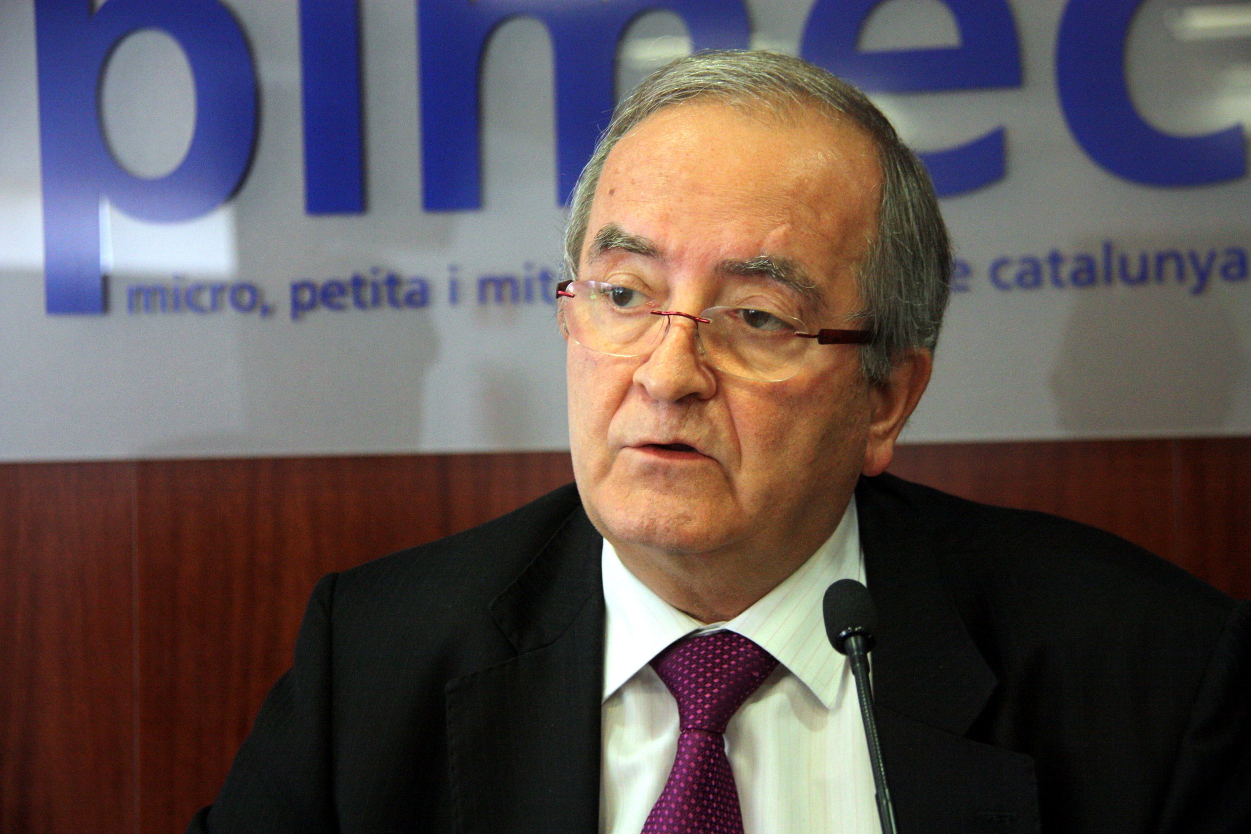 El president de Pimec, Josep González