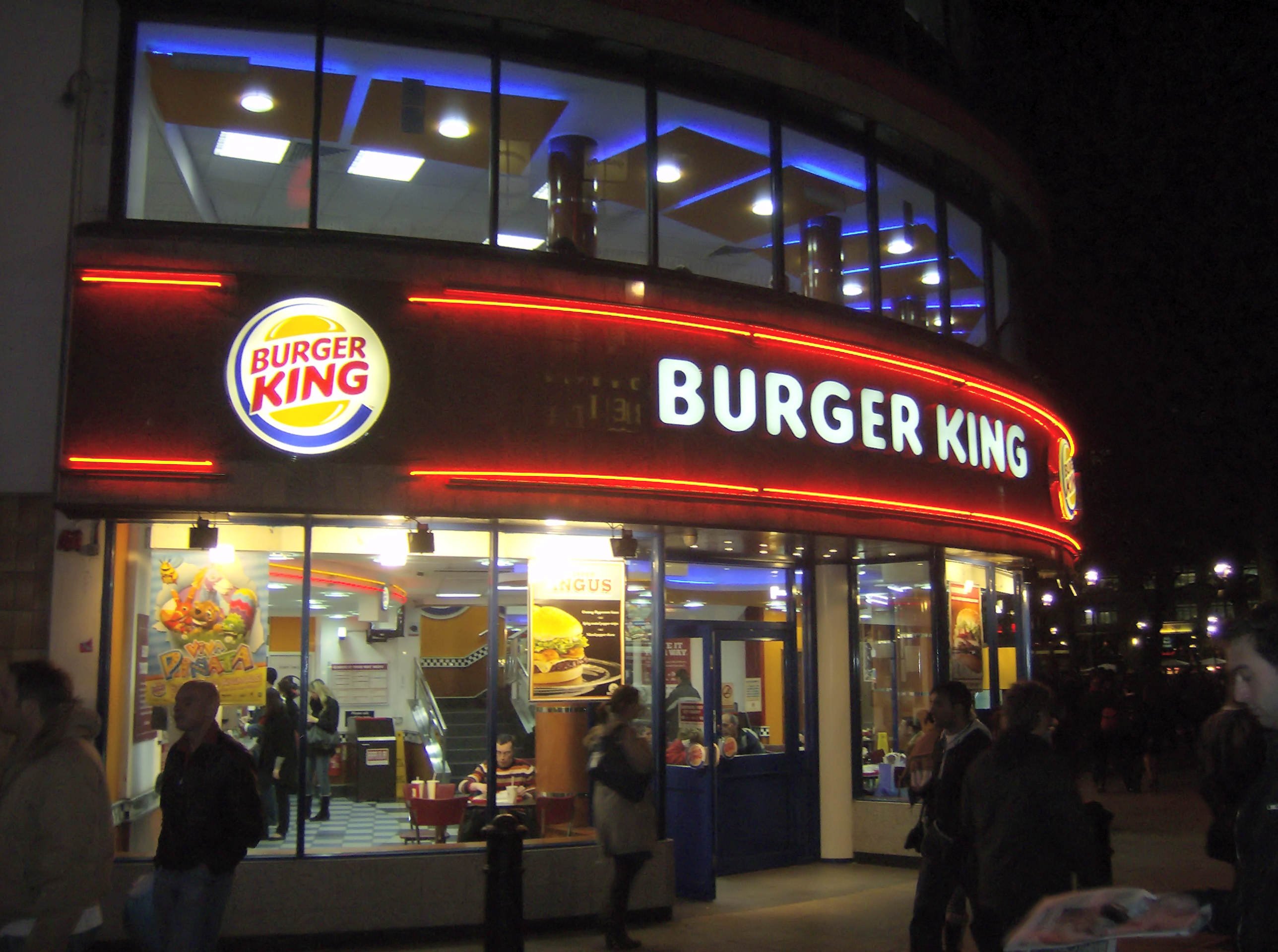 Un establiment de Burguer King a Londres