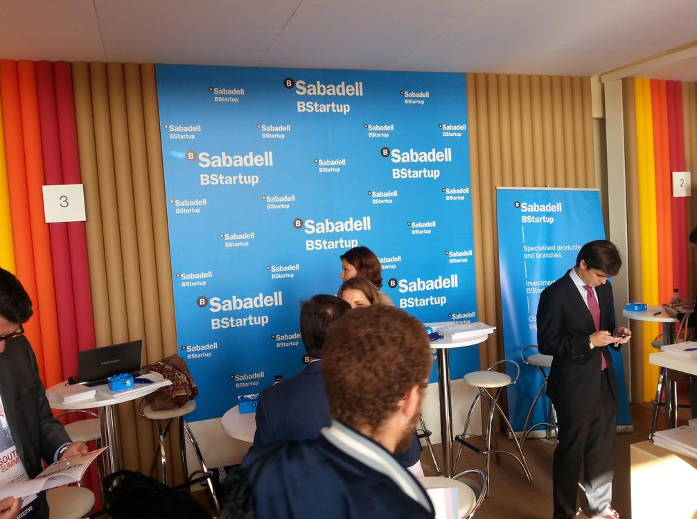 L'stand del BStartup Sabadell al South Summit