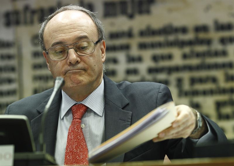 El director del Banc d'Espanya, Luís María Linde