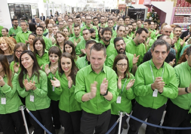 La plantilla del nou Leroy Merlín de Sant Cugat