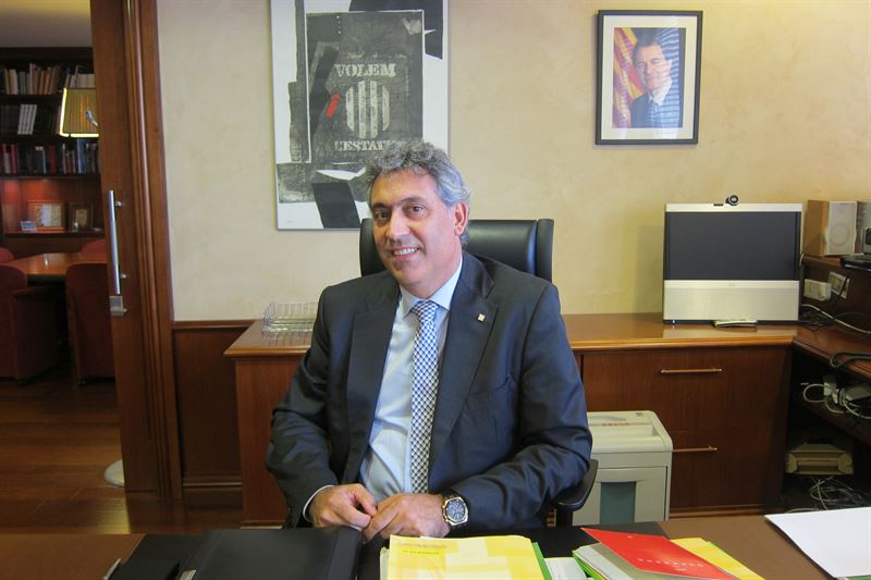 Jordi Ciuraneta, conseller d'Agricultura, Ramaderia, Pesca i Alimentació de la Generalitat de Catalunya