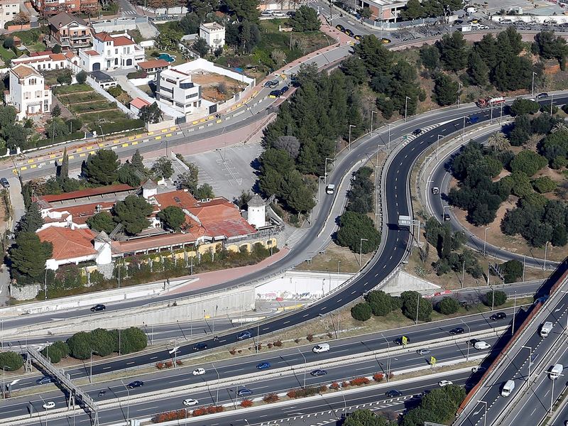 Els tres molins són una icona a la sortida de Barcelona