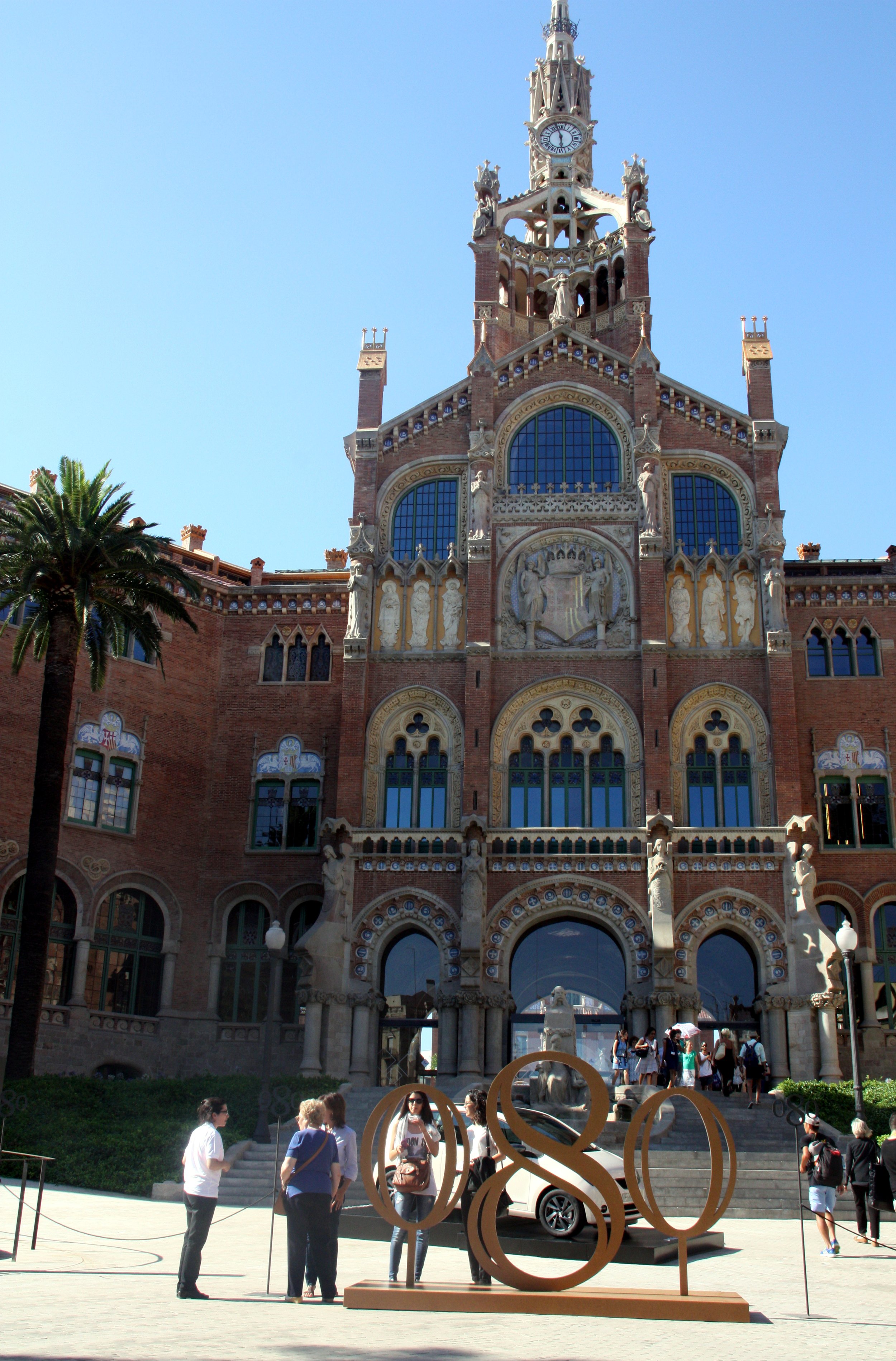 El recinte modernista de Sant Pau és un dels espais emblemàtics de Barcelona 