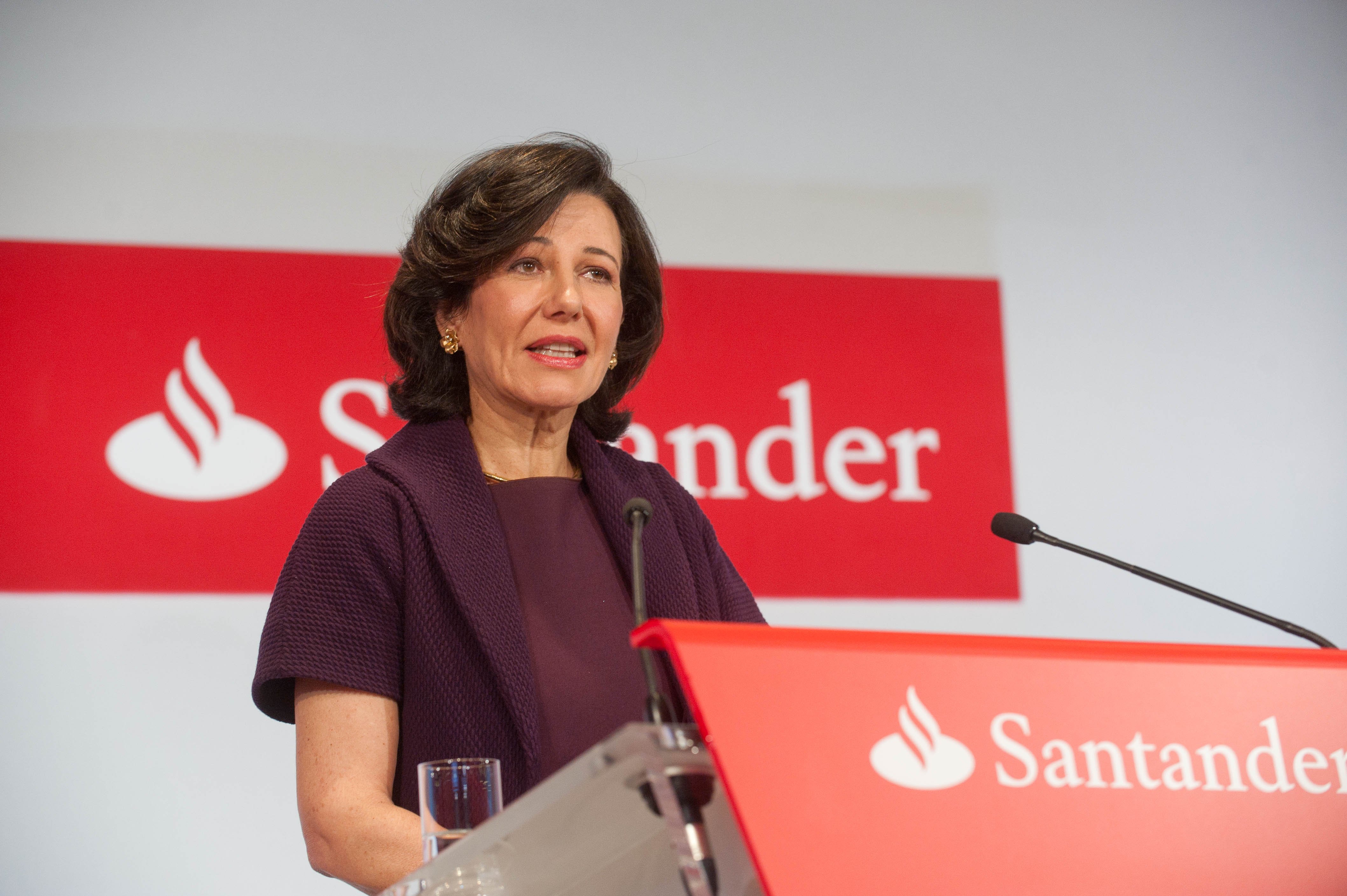 Ana Botín, presidenta del Banco Santander