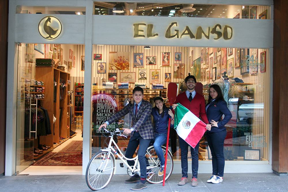 La tienda del Ganso a Querétaro (México) es resultado del crecimiento de esta empresa fundada por dos hermanos