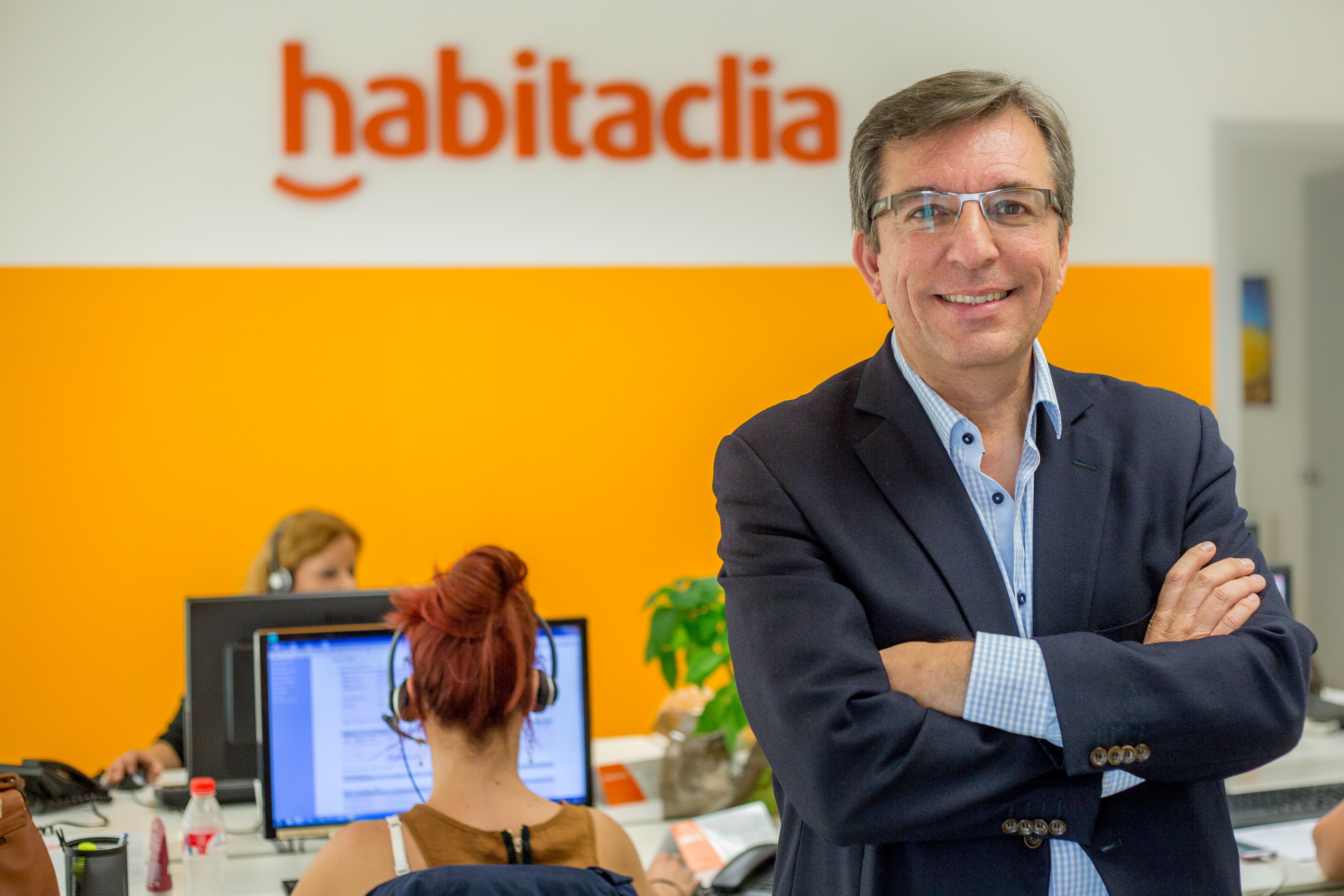 Javier Llanas, director general d'Habitaclia, empresa creada el 2001 a Mataró