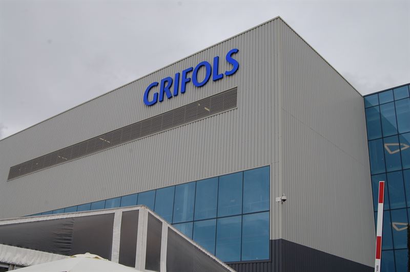 La planta de Grifols a Parets del Vallès